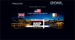 Desktop Screenshot of izonil.com